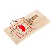 Мышеловка деревянная средняя (уп.50)