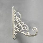 Крюк настенный витой белый / *10шт в уп /Изумруд/