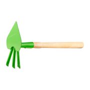 Рыхлитель 3-х зубый (лепесток) с черенком, зеленый (10шт) Волжский Сад