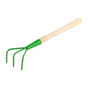 Рыхлитель 3-х зубый с черенком, зеленый (25шт) Волжский Сад