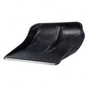 Лопата для снега №8 Зима с алюмин.планкой 500х400мм d=35мм