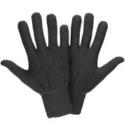 Перчатки нейлоновые без ПВХ ЧЕРНЫЕ
