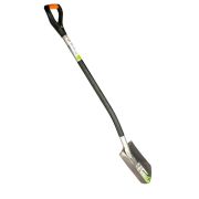 Лопата штыковая 200х280х1255 мм, титановая, алюминиевый черенок 1101-ч ЦИ РАКЕТА