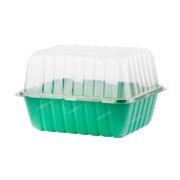 Парник 1 место 21*16*6,5 (дно+крышка)